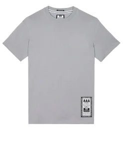 AAA Grafik T-Shirt Rauchgrau