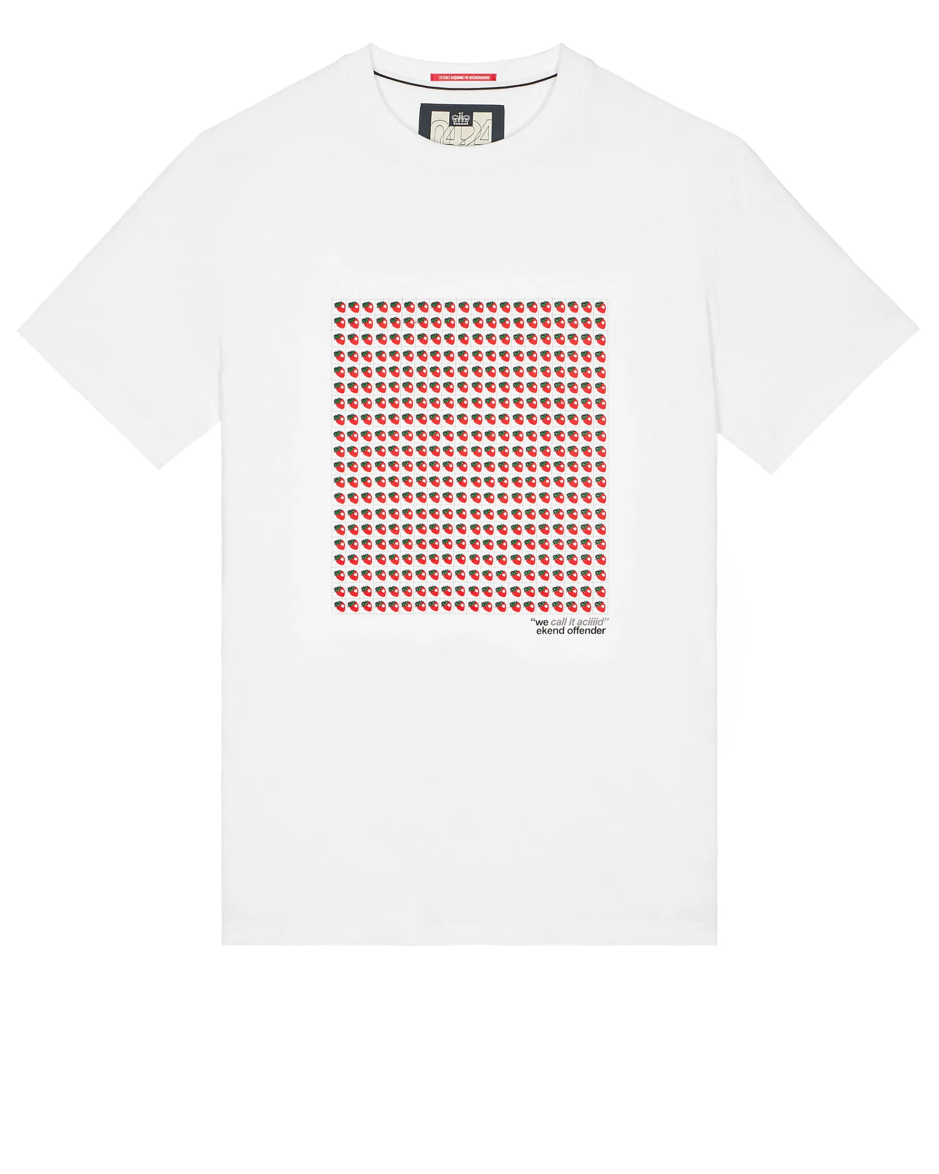Aciiid Grafik-T-Shirt Weiß