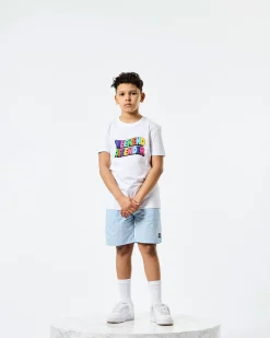 Badeshorts Stacks für Kinder Ocean Wave Blau