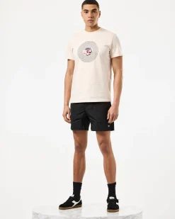 Badeshorts Stacks Schwarz