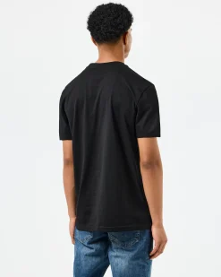 Badman Grafik T-Shirt Schwarz