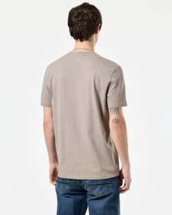 Bali Grafik T-Shirt Rindenbraun