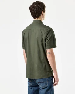 Barboza Pocket Hemd Castle Green