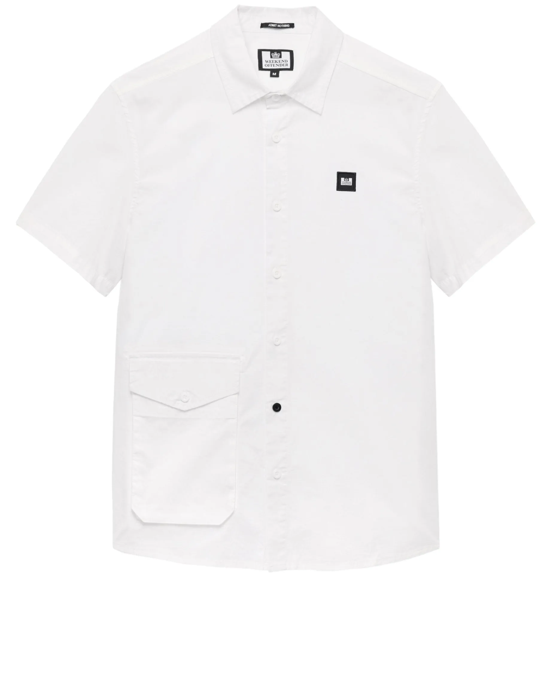 Barboza Pocket Hemd Weiß