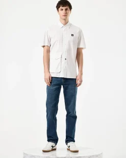 Barboza Pocket Hemd Weiß