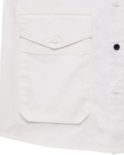 Barboza Pocket Hemd Weiß