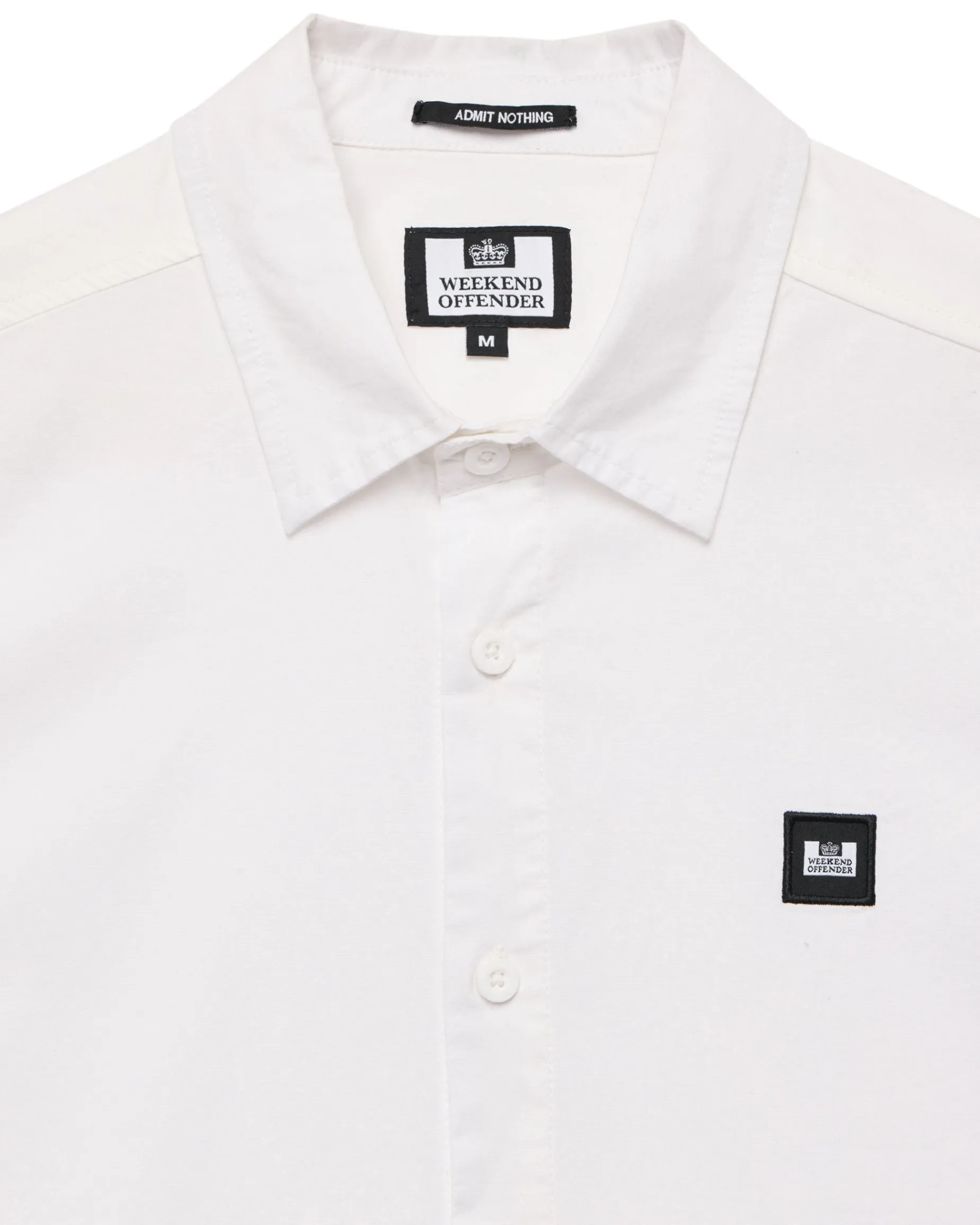 Barboza Pocket Hemd Weiß