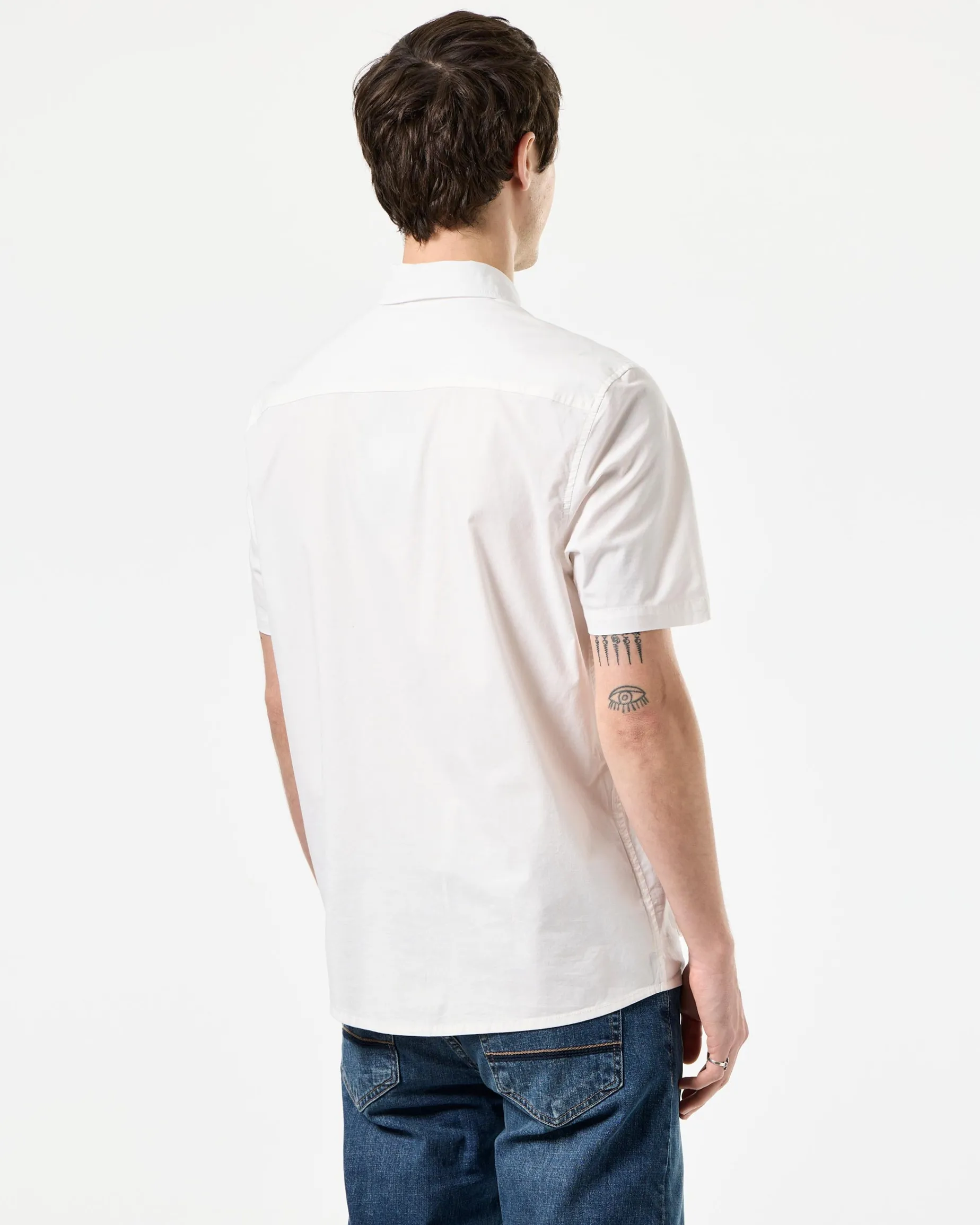 Barboza Pocket Hemd Weiß
