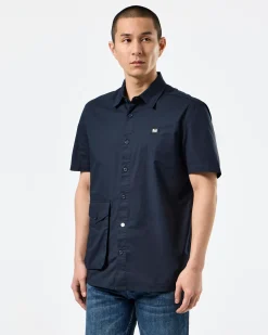 Barboza Pocket Shirt Marineblau
