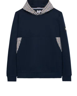 Bayswater Hoodie Marineblau/Mid House Check