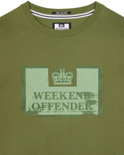 Bonpensiero Grafik-T-Shirt Sapling Green