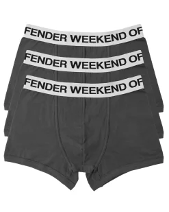 Boxershorts 3er-Pack Dunkelgrau