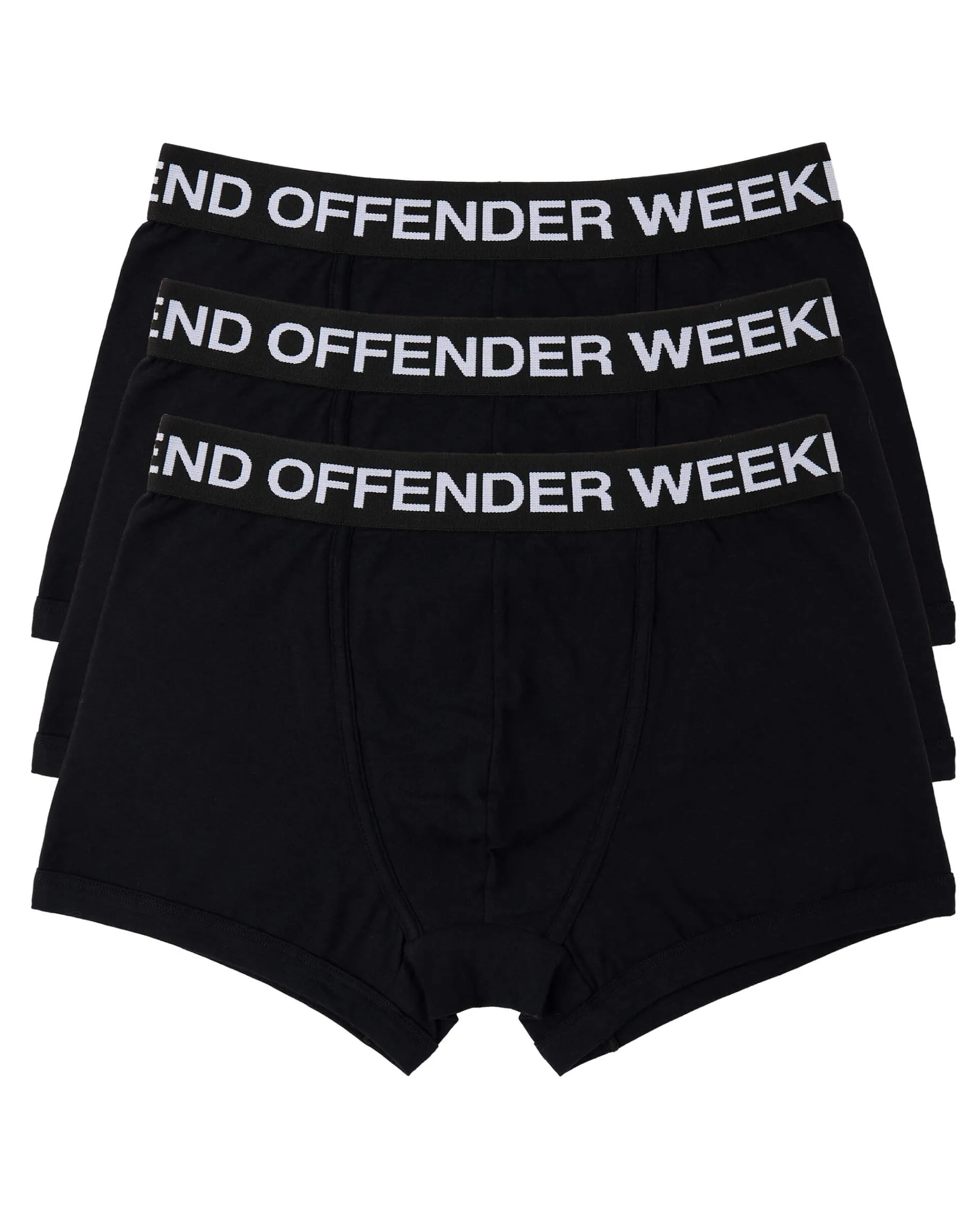 Boxershorts 3er-Pack Schwarz