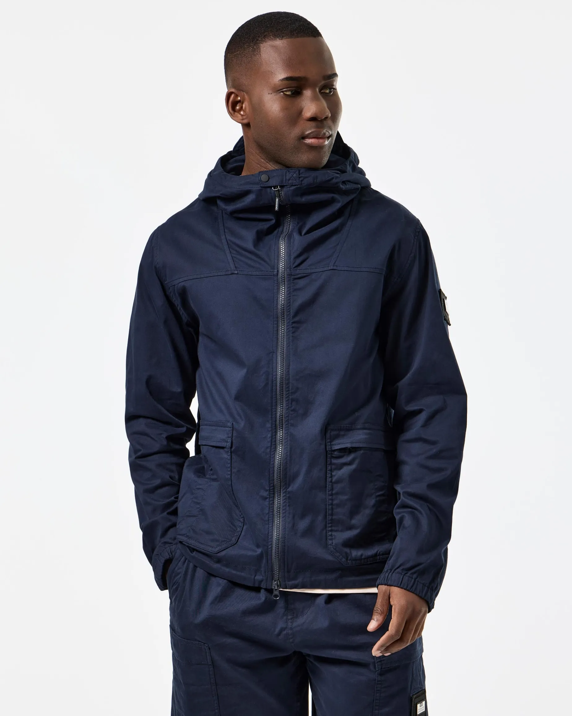 Brooklyn Utility-Jacke, Marineblau