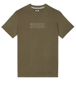 Bucci Grafik-T-Shirt Castle Green