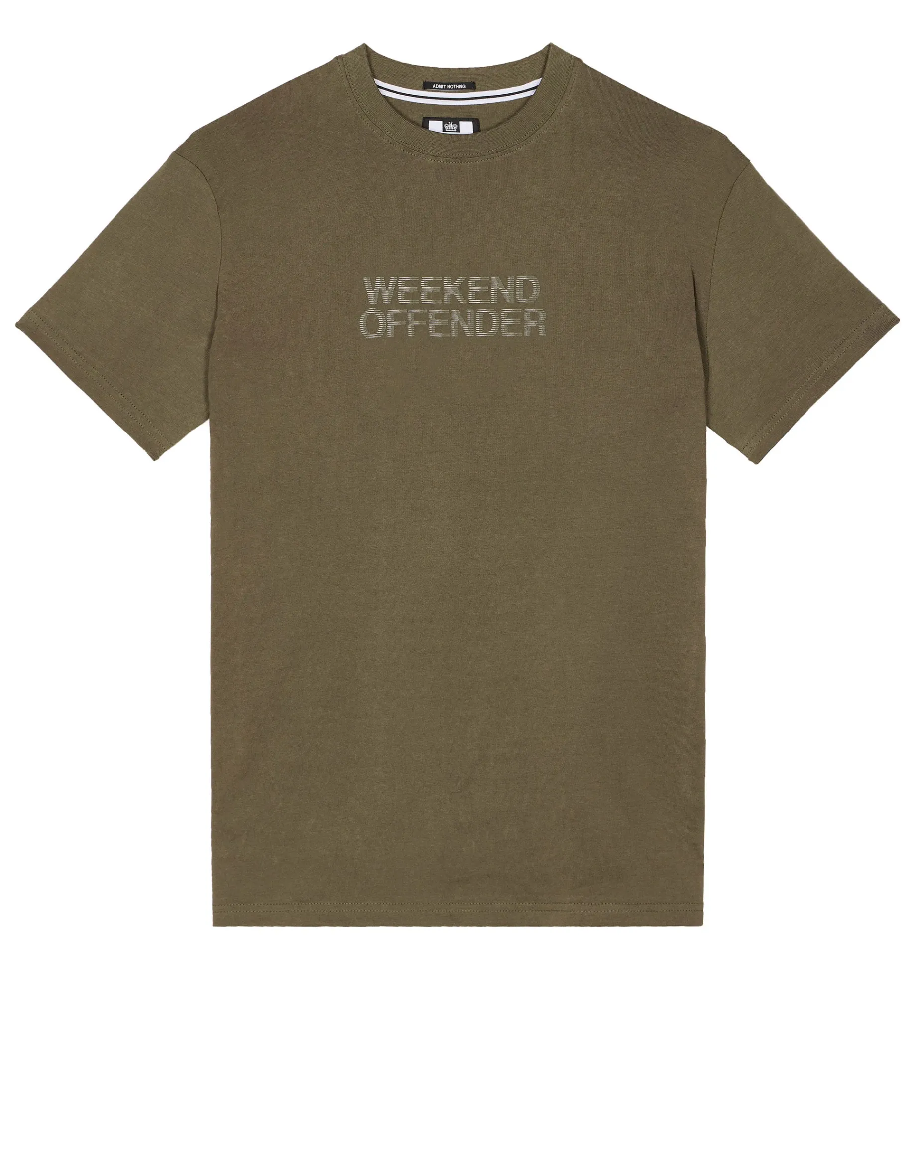 Bucci Grafik-T-Shirt Castle Green