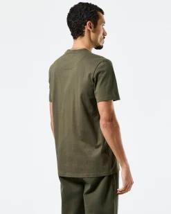 Bucci Grafik-T-Shirt Castle Green