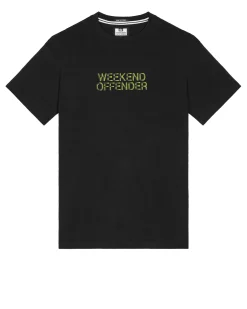 Bucci Grafik-T-Shirt Schwarz