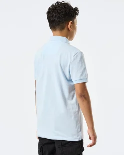 Caneiros Poloshirt für Kinder Ocean Wave Blue