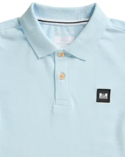 Caneiros Poloshirt für Kinder Ocean Wave Blue