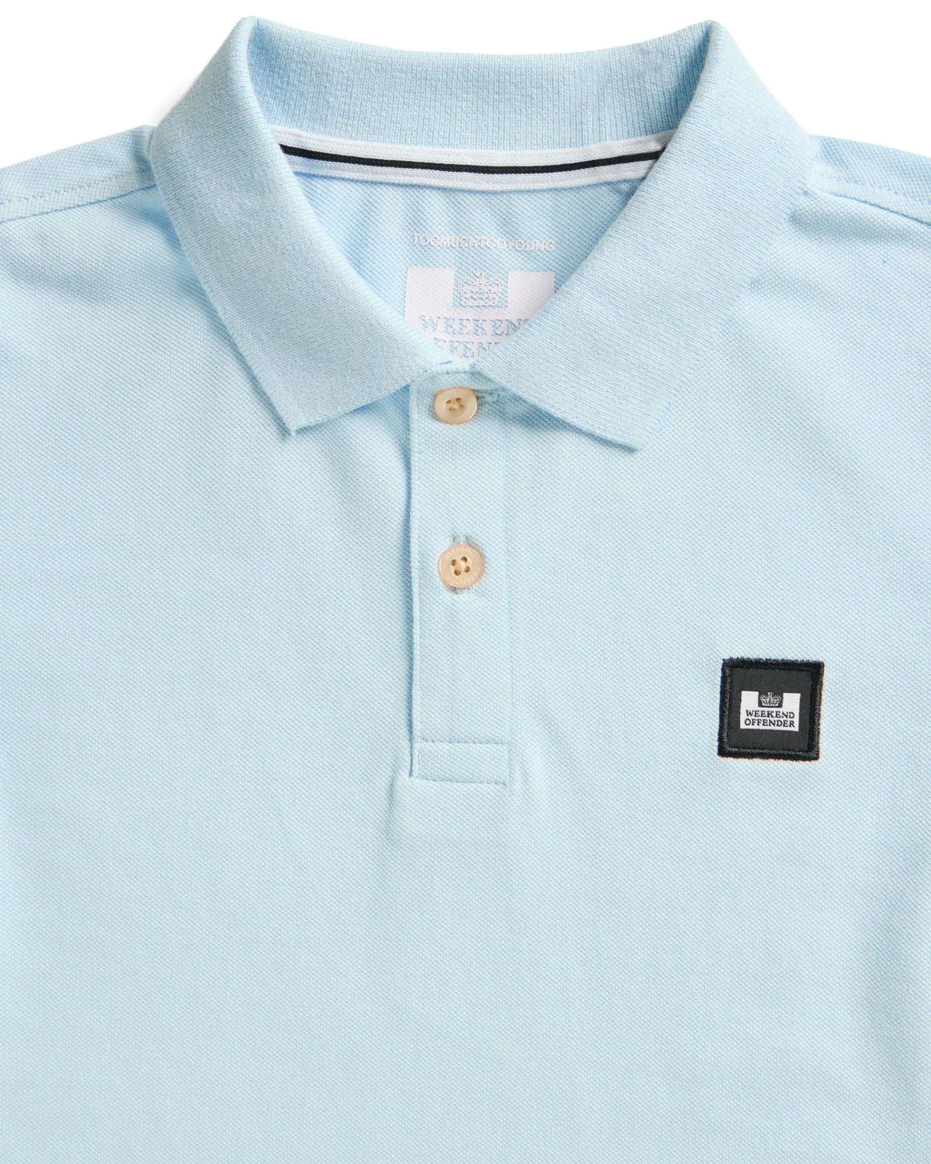 Caneiros Poloshirt für Kinder Ocean Wave Blue