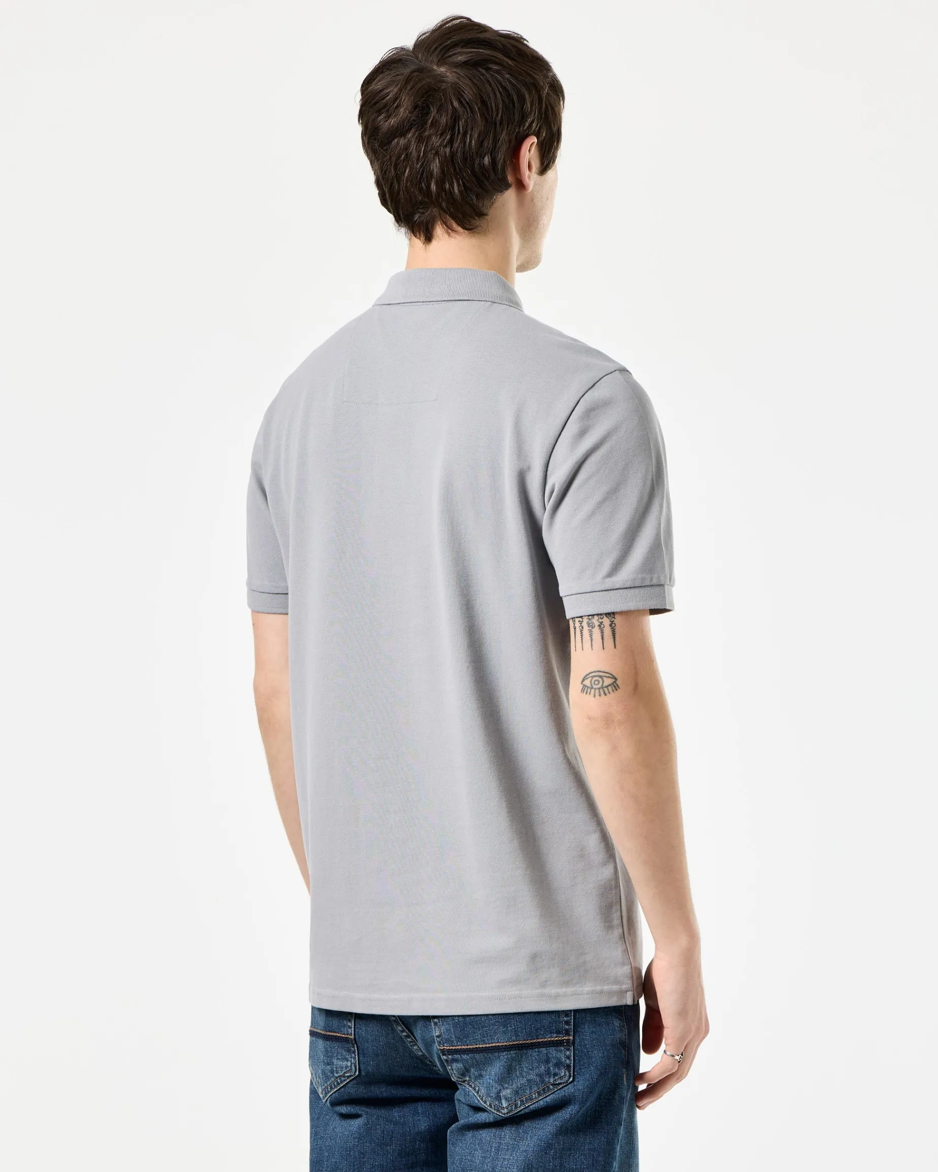 Caneiros Poloshirt Rauchgrau