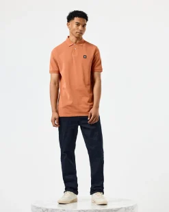 Caneiros Poloshirt Uluru Orange
