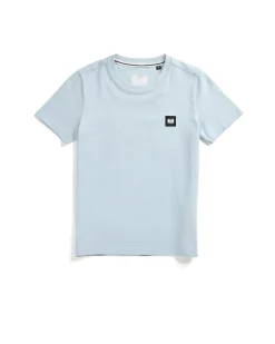 Cannon Beach T-Shirt für Kinder, Ozeanwelle, Blau