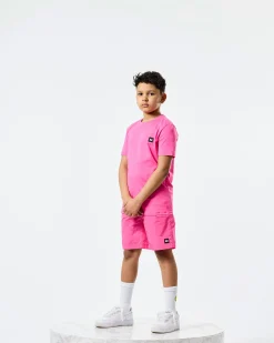 Cannon Beach T-Shirt für Kinder, Candy Pink