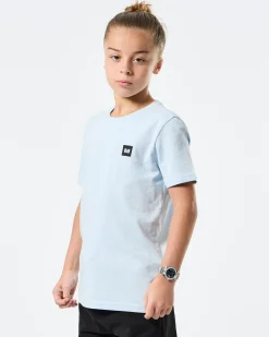 Cannon Beach T-Shirt für Kinder, Ozeanwelle, Blau