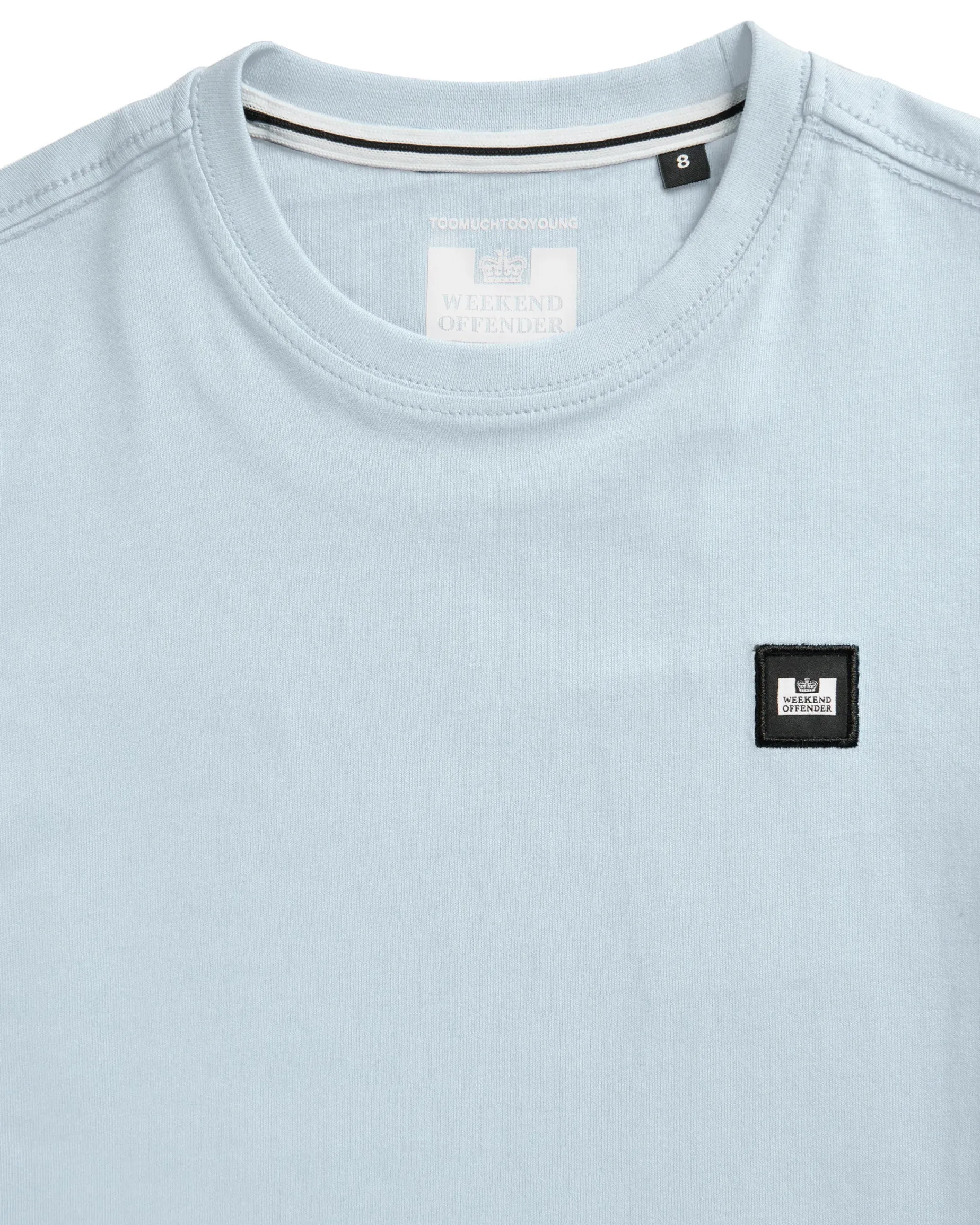 Cannon Beach T-Shirt für Kinder, Ozeanwelle, Blau