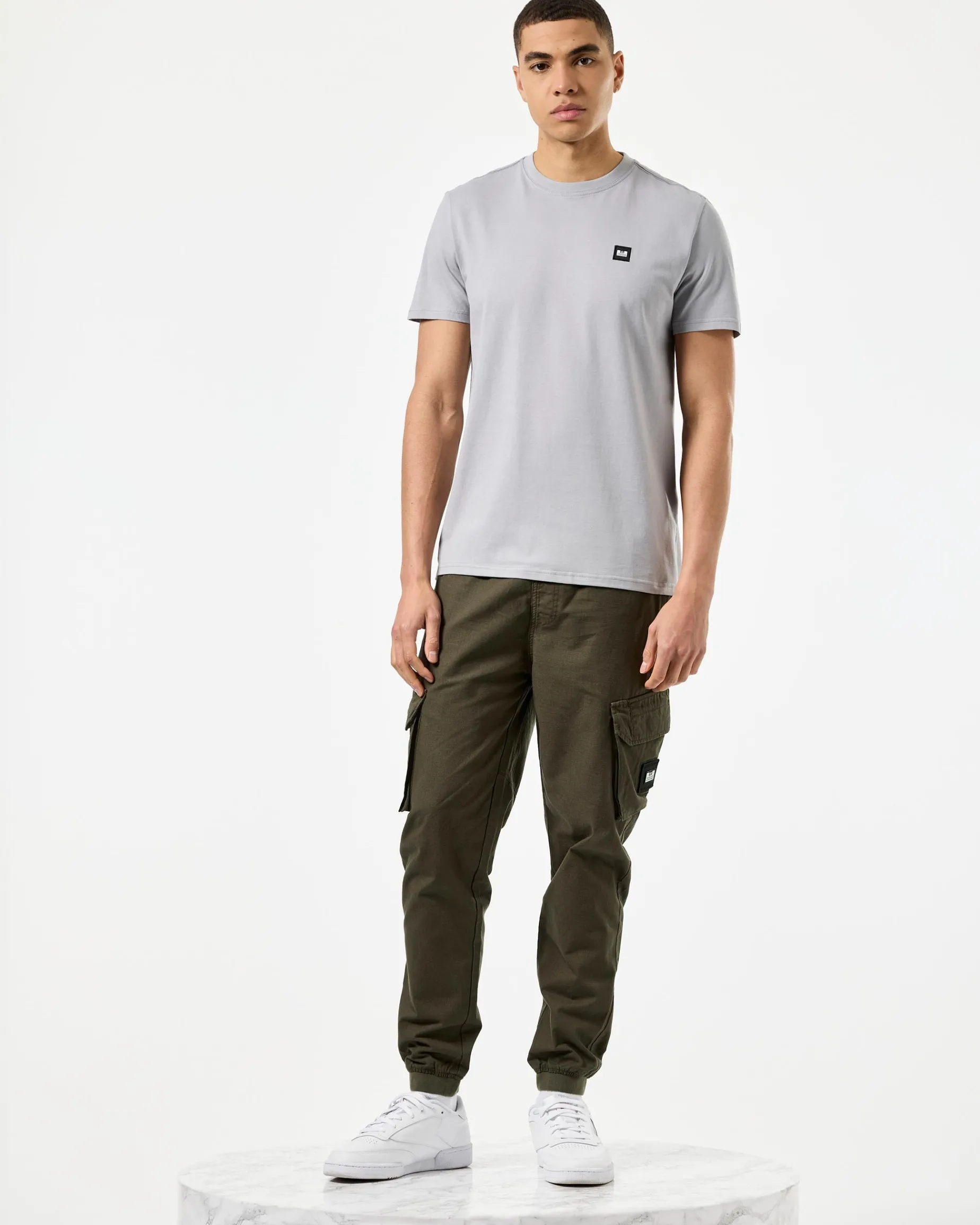 Cannon Beach T-Shirt Rauchgrau