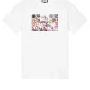 Caps Grafik T-Shirt Weiß