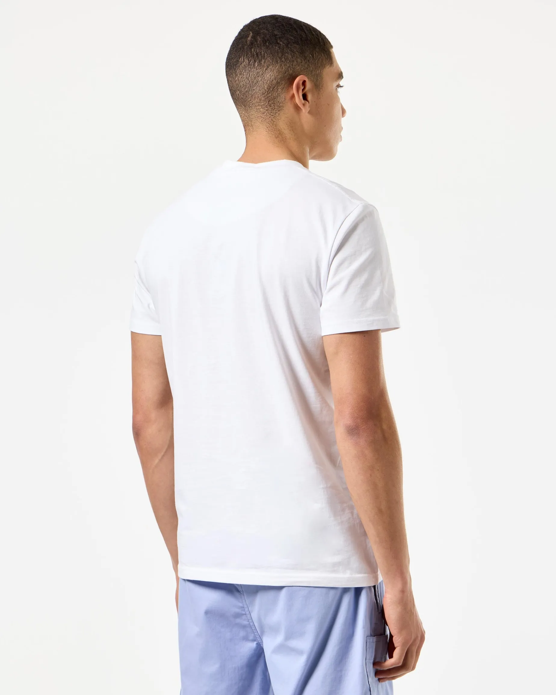 Caps Grafik T-Shirt Weiß