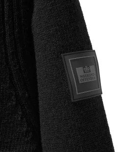 Castillos – Gestrickter Pullover aus Wolle mit Viertelhalsausschnitt,