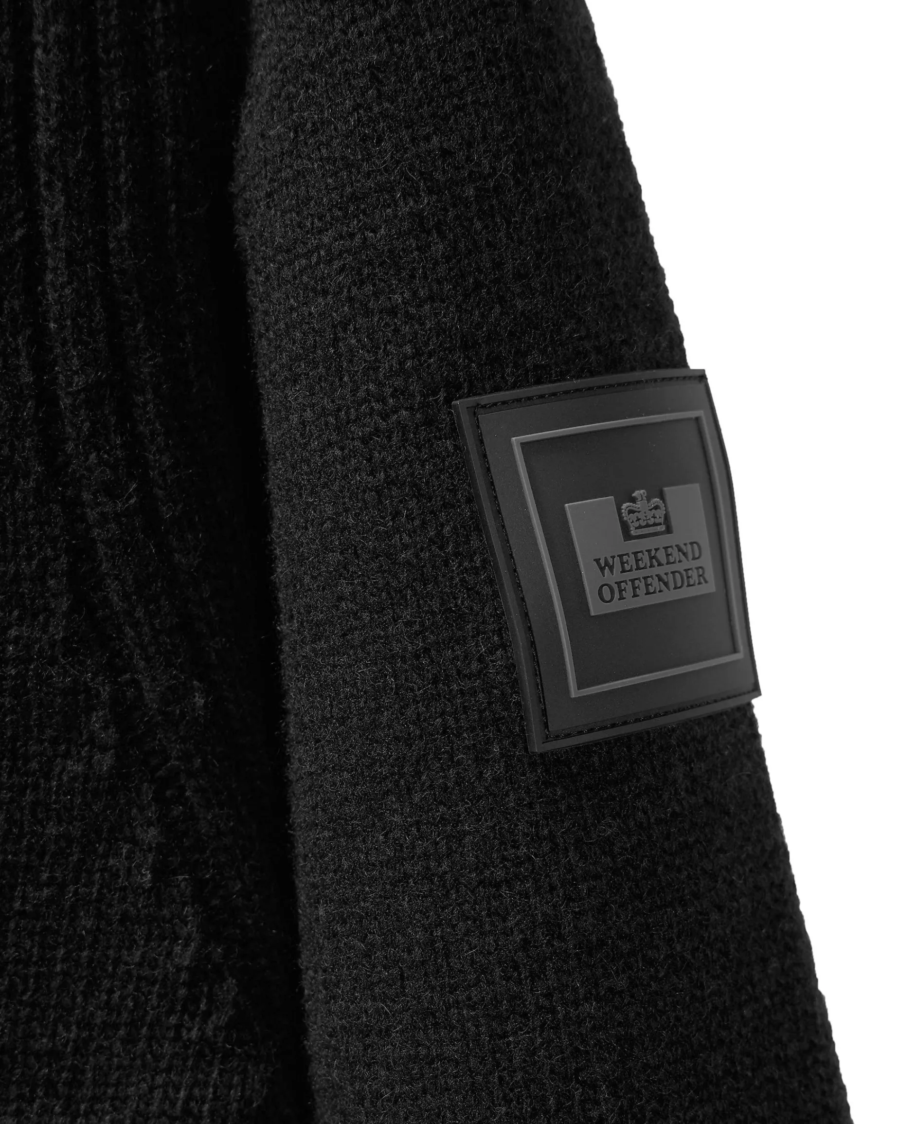 Castillos – Gestrickter Pullover aus Wolle mit Viertelhalsausschnitt,