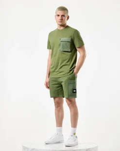 Chiyoda Shorts Sapling Grün
