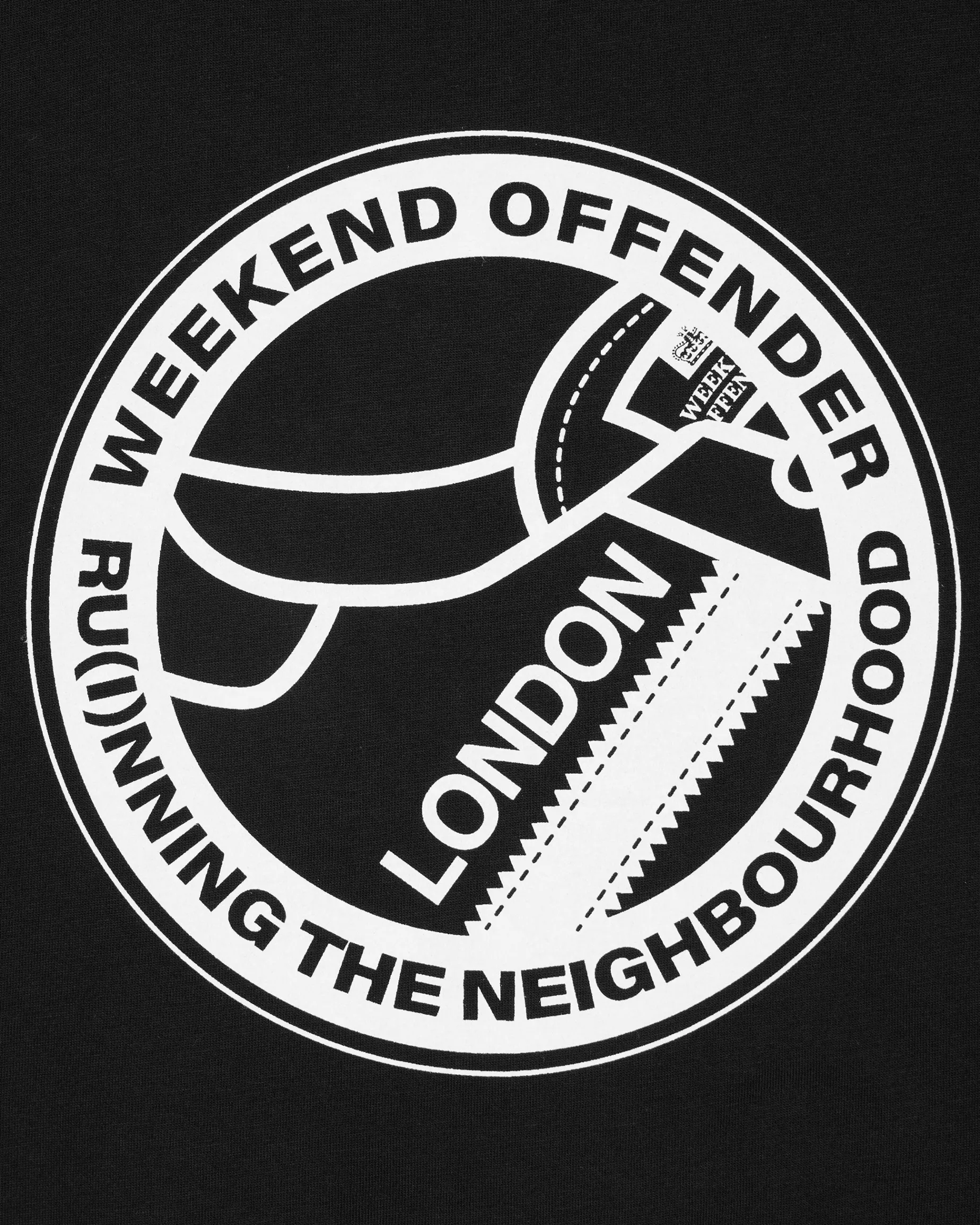 City Series 5 London T-Shirt Schwarz