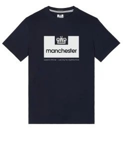 City Series 2 Manchester T-Shirt Marineblau