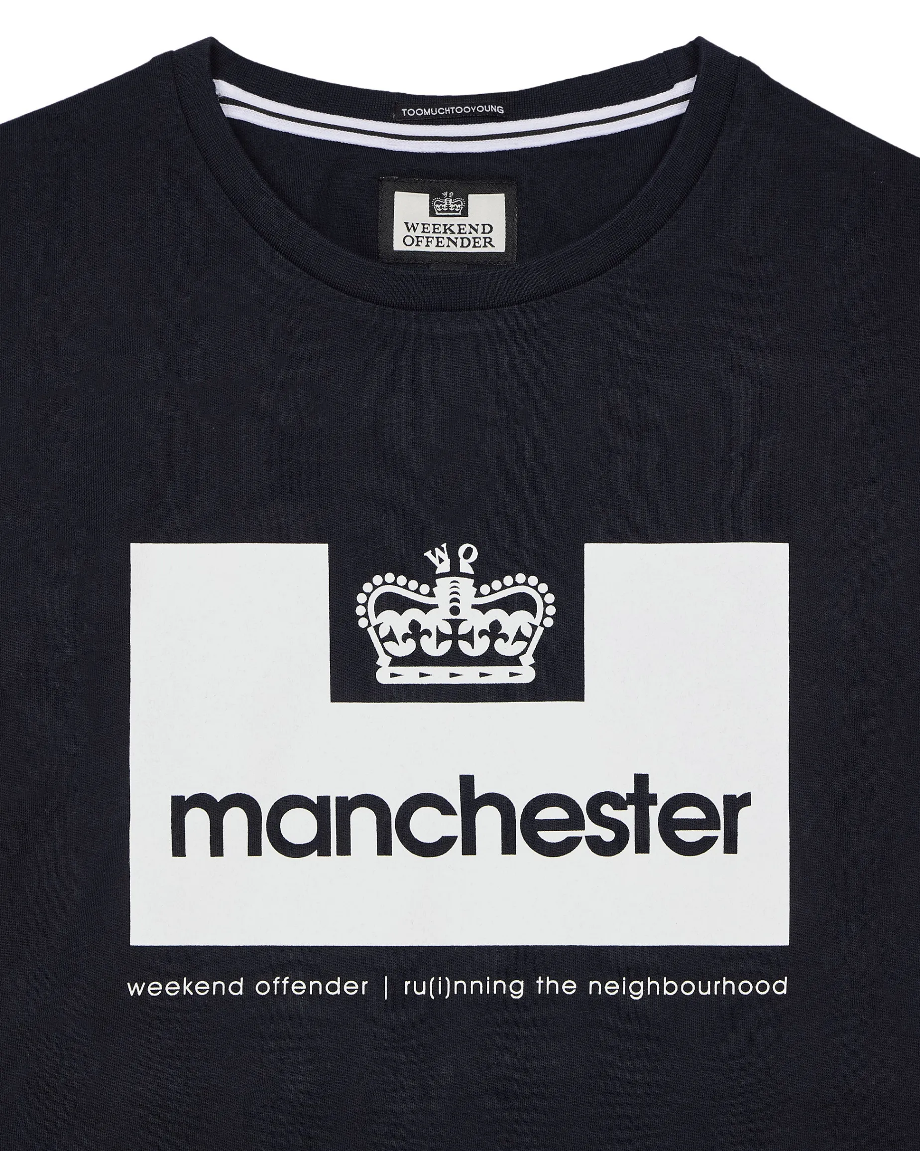 City Series 2 Manchester T-Shirt Marineblau