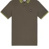 Comas Poloshirt Castle Green/Keylime