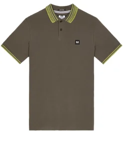 Comas Poloshirt Castle Green/Keylime