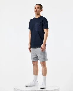 Coney Island T-Shirt Marineblau