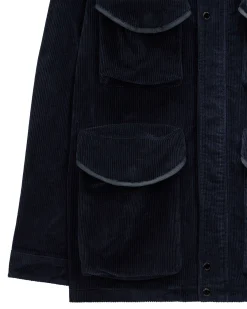 Cotoca Cord-Feldjacke, Marineblau
