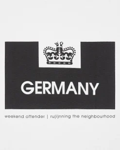 Country Series Deutschland T-Shirt Weiß/Schwarz