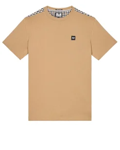 Diaz T-Shirt Cognac Braun