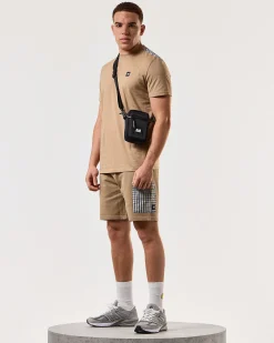 Diaz T-Shirt Cognac Braun