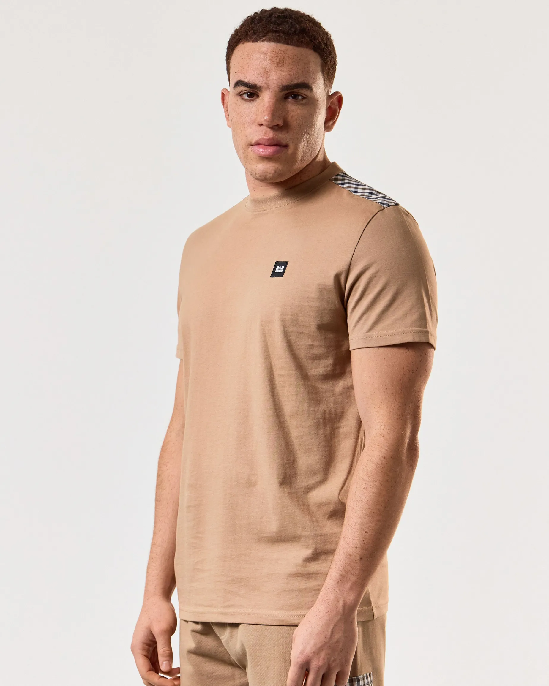 Diaz T-Shirt Cognac Braun