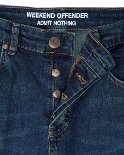 444 Easy Jeans aus dunklem Vintage-Denim