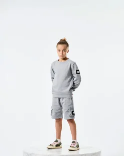 F Bomb Sweatshirt für Kinder, Rauchgrau
